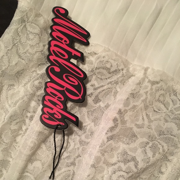 ❌SOLD❌ Motel Rocks April Bustier White Midi Dress - Picture 5 of 8